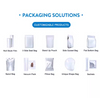 10ML 20ML 30ML Stand up Pouches Customized Refill Plastic Packaging Clear Liquid Bag Spout Pouch for Cosmetic