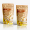 Polyester film plastic aluminum PVC PE bottom frosted self-supporting bag with zipper