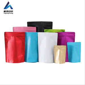 Matte Finish Gravure Printing Aluminum Foil Coffee Ziplock Bag With Valve