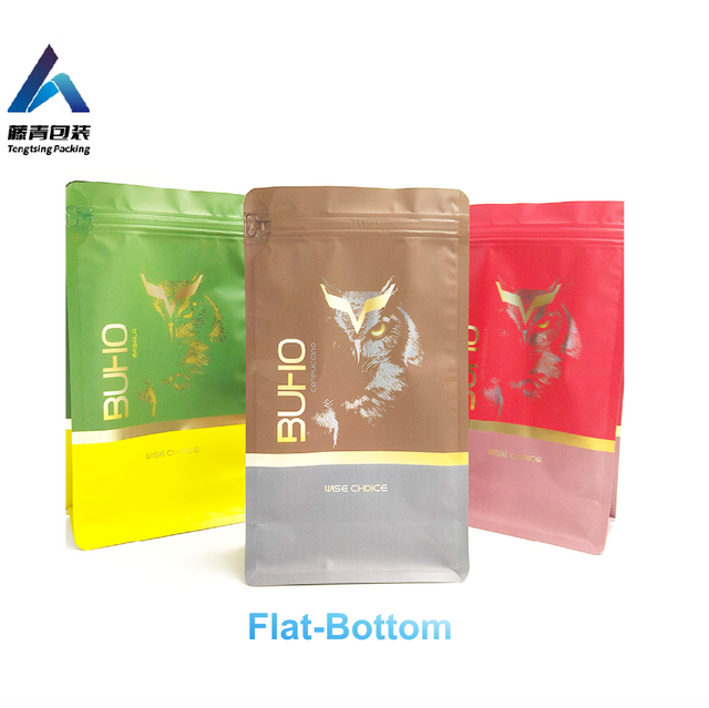 Recyclable heat seal food storage food grade sealer plastic packaging coffee bag food bag
