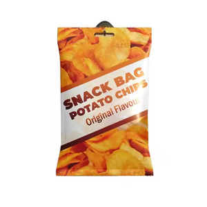 Custom Printed Plastic Puffs Packaging Bag Back Seal Pouch Food-Popcorn Potato Chips Candy Nuts Sugar Snack Coffee Tea Foil