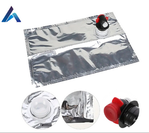Custom Gravure Printing Beverage Distributors Use Milk Wine Beer Aluminium Foil Bag 3L L5L Heat Seal Juice Bags in Box