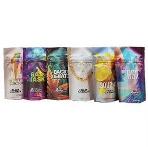 Custom Design 1g 3.5g 7g 14g 28g 3.5 G Mylar Packaging with Zipper
