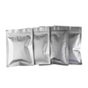 주문 로고 작은 Baggies 측 열 밀봉 주머니 알루미늄 호일 편평한 부대 플라스틱 향낭 화장품 포장