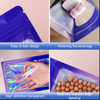Gradient Bone Bag Aluminum Foil Laser Jewelry Packaging Bag Sealed Bag
