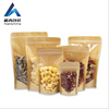 Yurui 1lb Custom Printed Plastic 12 Oz Flat Bottom Kraft Paper Coffee Bags Packaging With Valve And Zipper