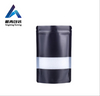 Customized Colorful Metalized Food Packaging Stand up Pouch With Zipper and Window Zip Lock Bag Plastic Zipper Bags