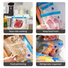 Вакуумный компрессионный пакет для пищевых продуктов, Текстурированный вакуумный пакет, Вакуумный всасывающий пакет, Пакет для консервирования приготовленной пищи, Упаковочный пакет