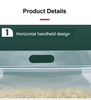 Frosted octagonal self sealing bag, large tea and snack sealed bag, thickened dried fruit food sealed packaging bag