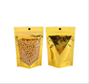 Custom Printed Box Pouch Biodegradable Aluminum Foil Coffee Bag 250g Flat Bottom Zipper Bag Smell Proof Food Packaging