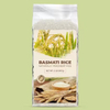 BPA Free Packaging Recyclable Plastic 1kg Rice Packing Bag Custom Four Side Seal Pouch with logo Printing