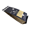 Custom Printed Sealable Aluminum Foil Side Gusset Bags Tin Tie Coffee Tea Packaging
