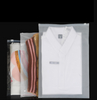 Matte Transparent Zipper Bag, Underwear Clothing Packaging Bag, Children's Clothing Socks, Plastic Self Sealing Bag