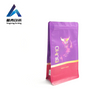 Custom Printing Compostable Coffee Beam Powder Drip Coffee Bags Flat Bottom Pouch Packaging With Valve and Zipper