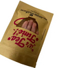 Custom logo Coffee Sachet Packaging Bags Mini 3 Side Sealing Tea Bag Paper Sachet with Tear Notch