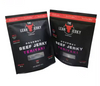 Custom Printed High Quality Food Grade Smell Proof Stand up Zipper Beef Jerky Bags