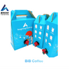 1L/2L/3L/5L/10L/20L Custom Aluminum Aspectic Foil Portable Disposable Beverage Bib Bag in Box Dispenser With Valve Packaging