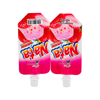 Stand Up Plastic Custom Liquid Juice Pouch Drink Packaging Bags Spout Pouch Juice Doypack Spout Bag