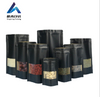 100g 250g 500g 1kg Biodegradable Stock Flat Bottom Brown Kraft Paper Aluminum Foil Coffee Bags With Valve and Ziplock