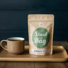 Food Grade Zip Lock Bags Mylar Bags Custom Size Aluminum Foil Bag Plastic Tea Printed Kraft Candy Stand up Pouch