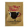 Custom logo Coffee Sachet Packaging Bags Mini 3 Side Sealing Tea Bag Paper Sachet with Tear Notch