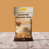 BPA Free Packaging Recyclable Plastic 1kg Rice Packing Bag Custom Four Side Seal Pouch with logo Printing
