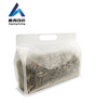 Frosted octagonal self sealing bag, large tea and snack sealed bag, thickened dried fruit food sealed packaging bag