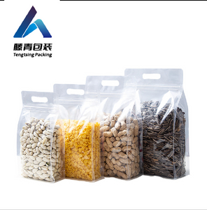 Matte transparent self sealing bag, matte nut, dried fruit, dry goods, zero food packaging bag, plastic sealed pocket