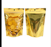 Custom Printed Box Pouch Biodegradable Aluminum Foil Coffee Bag 250g Flat Bottom Zipper Bag Smell Proof Food Packaging