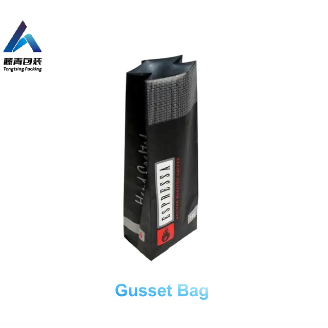 Gusset Coffee Bag with Valve