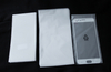 CPE Frosted Flat Pocket Phone Data Cable Milky White Packaging Bag Semi Transparent CPE Frosted Self-adhesive Bag