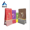 Custom Printing Compostable Coffee Beam Powder Drip Coffee Bags Flat Bottom Pouch Packaging With Valve and Zipper