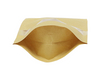 Biodegradable paper bags ziplock stand up pouch kraft paper coffee tea bag packaging