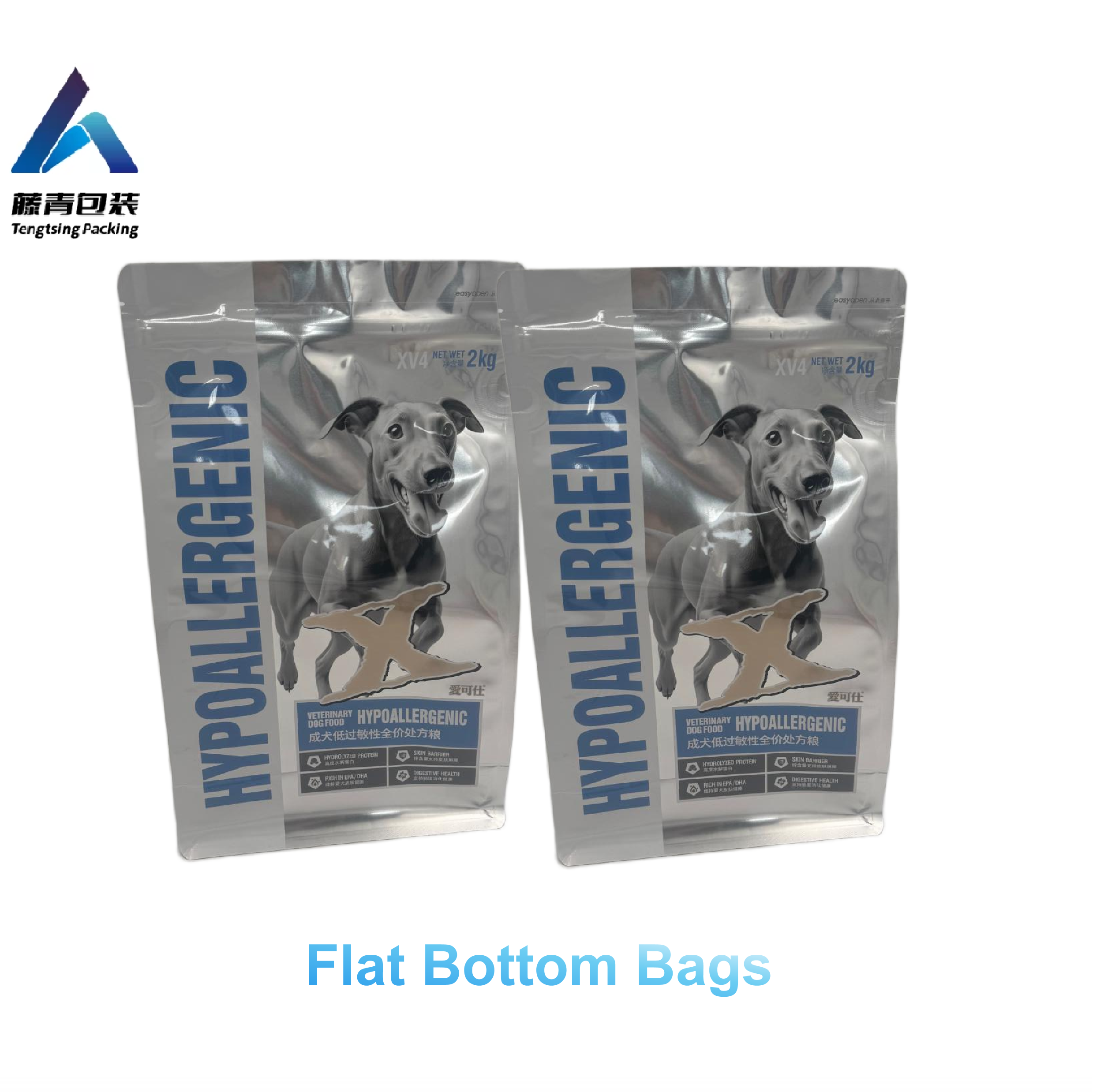Dog food bag in small size