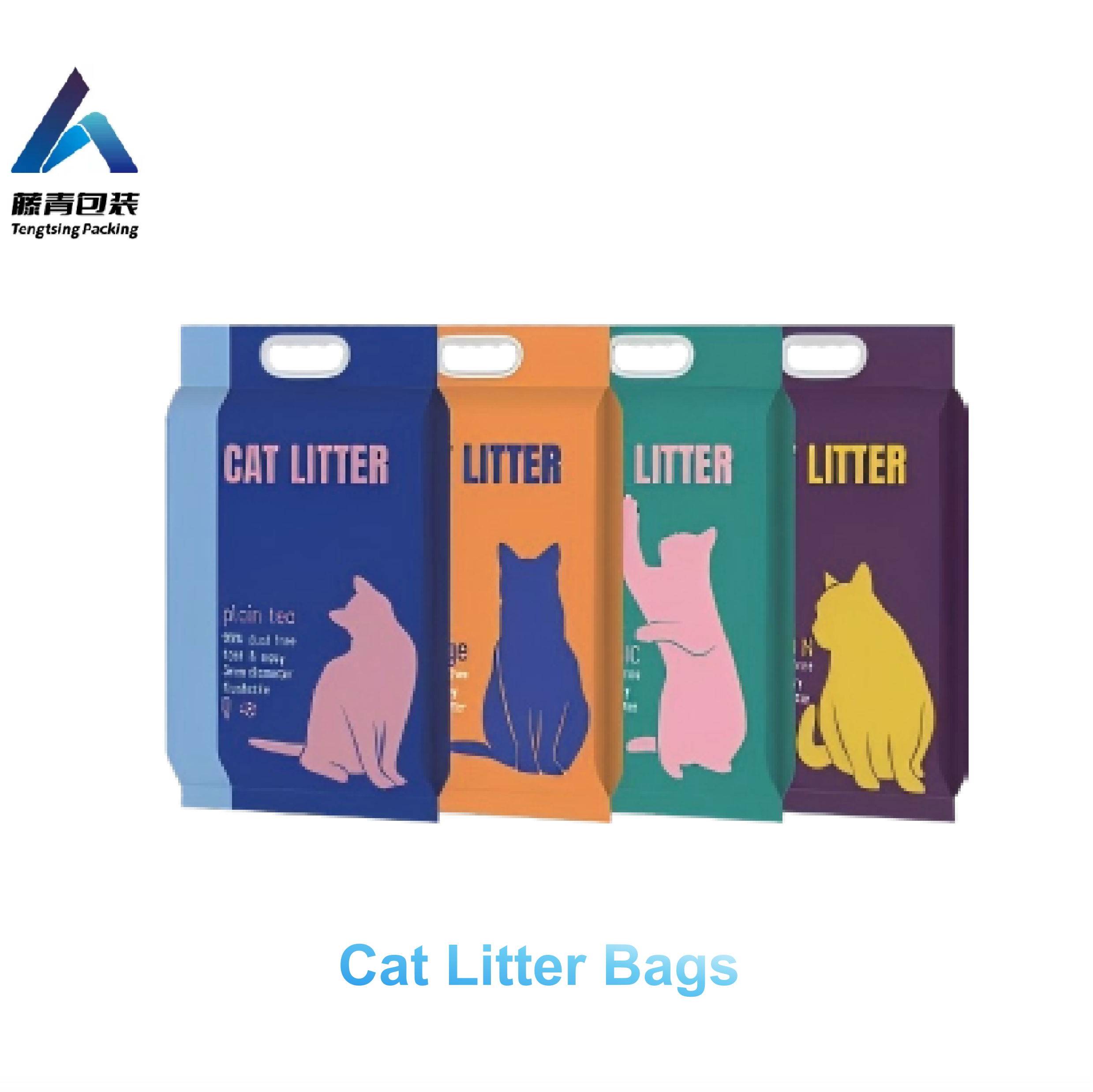Cat litter bags