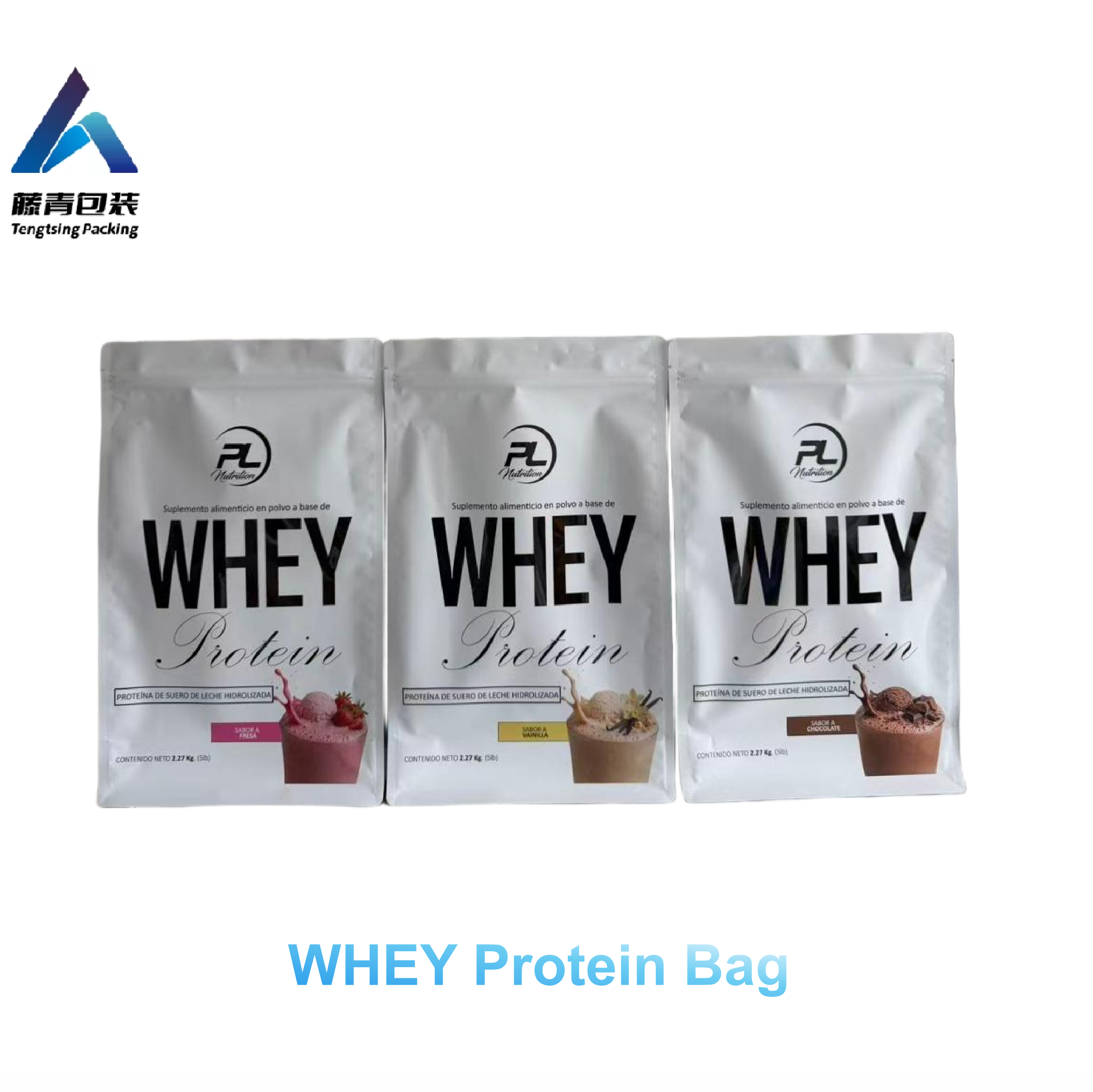 Custom Printed protein Packaging Bags